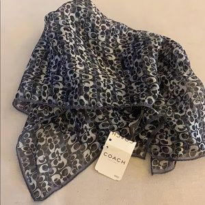Black Coach scarf